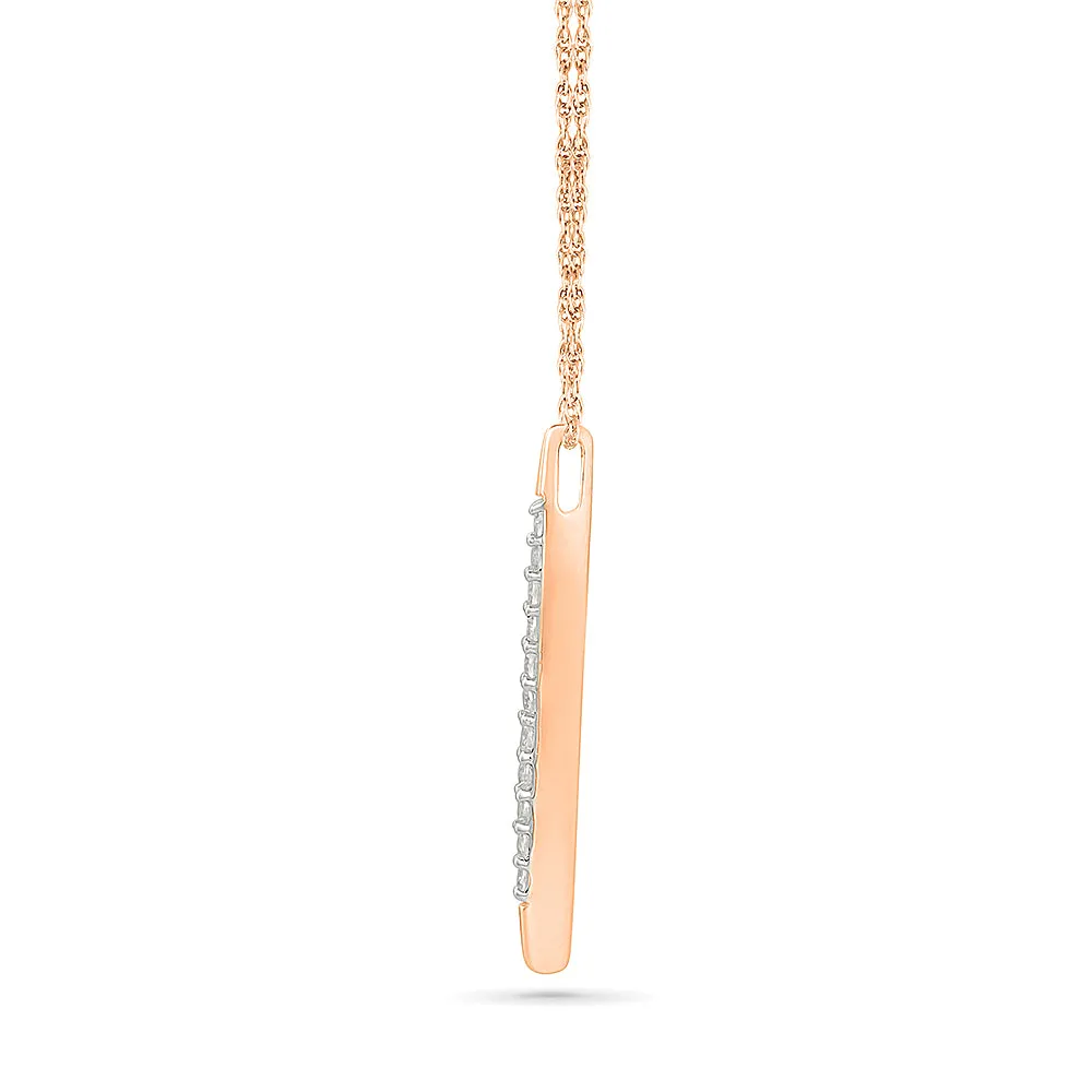 Slender Shimmer Pendant