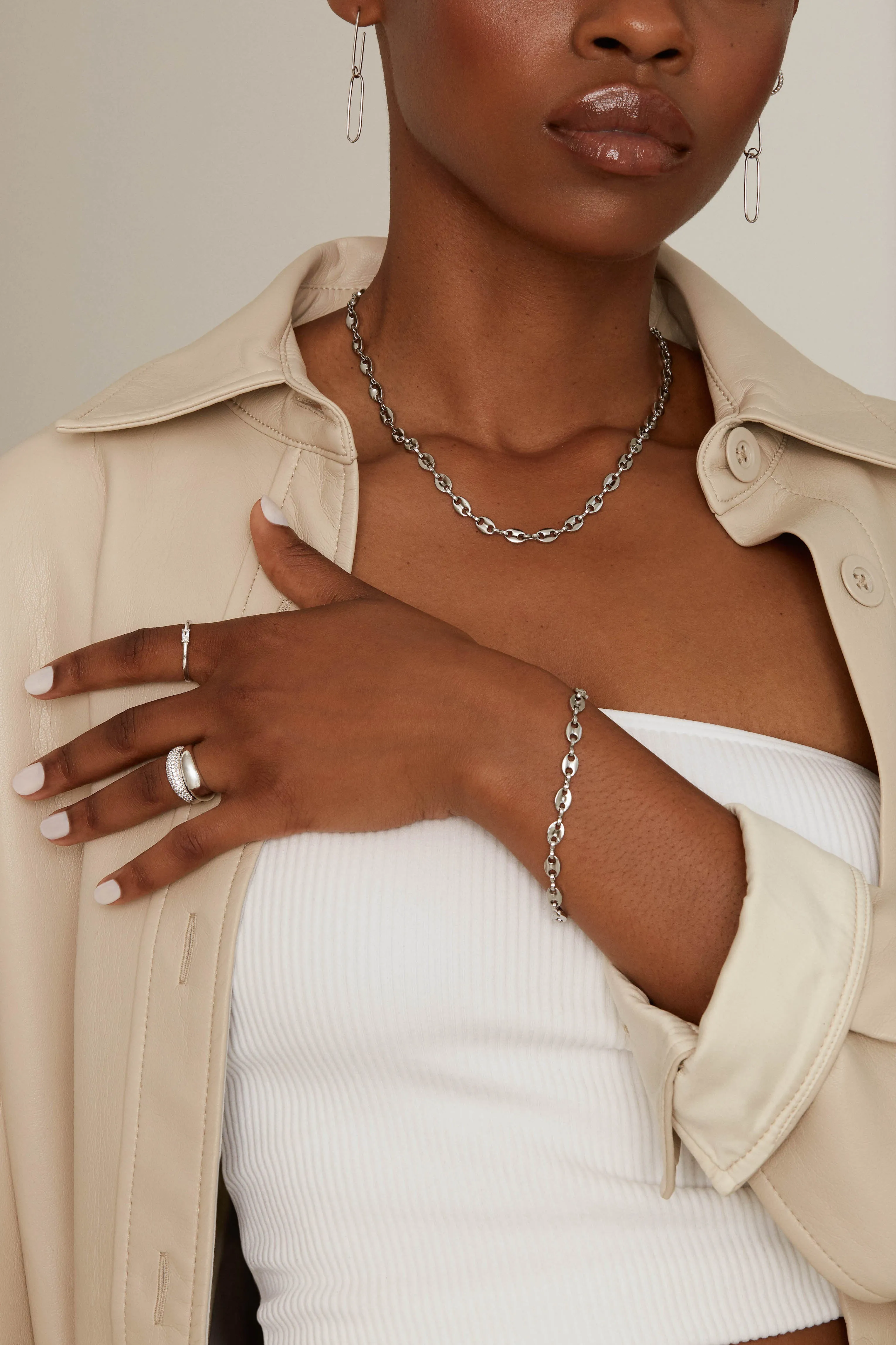 Soho Necklace - Silver