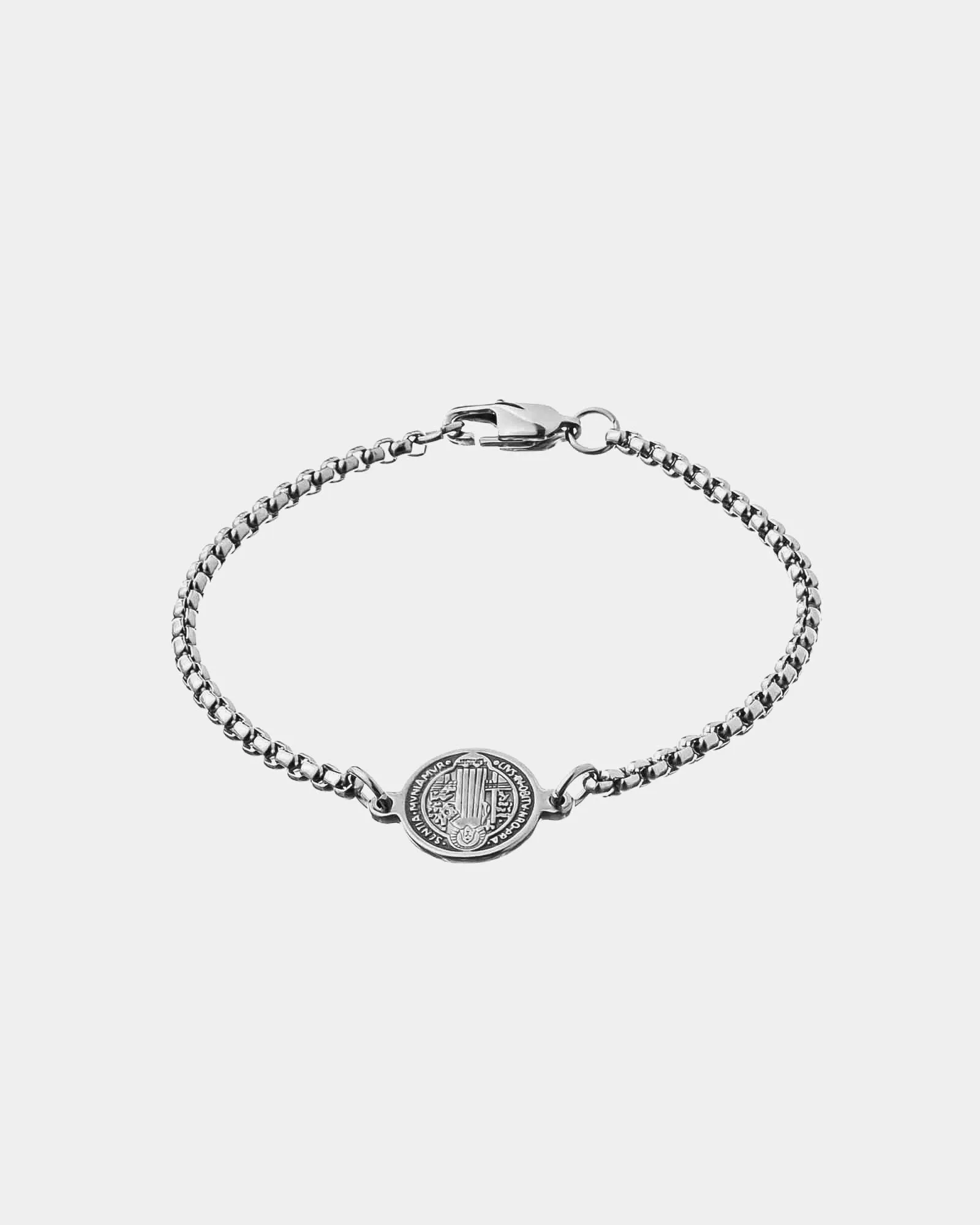 St Benedict's Silver Bracelet