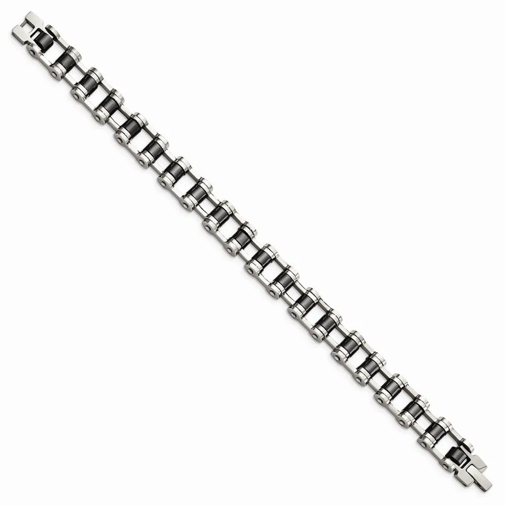 Stainless Steel Magnetic Links 8.5in Bracelet