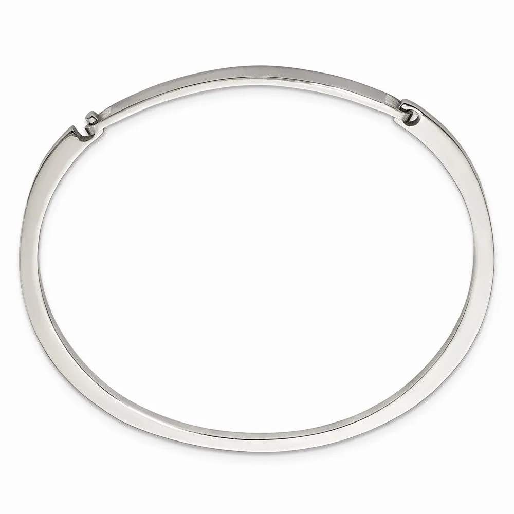 Stainless Steel Polished 2mm ID Bangle