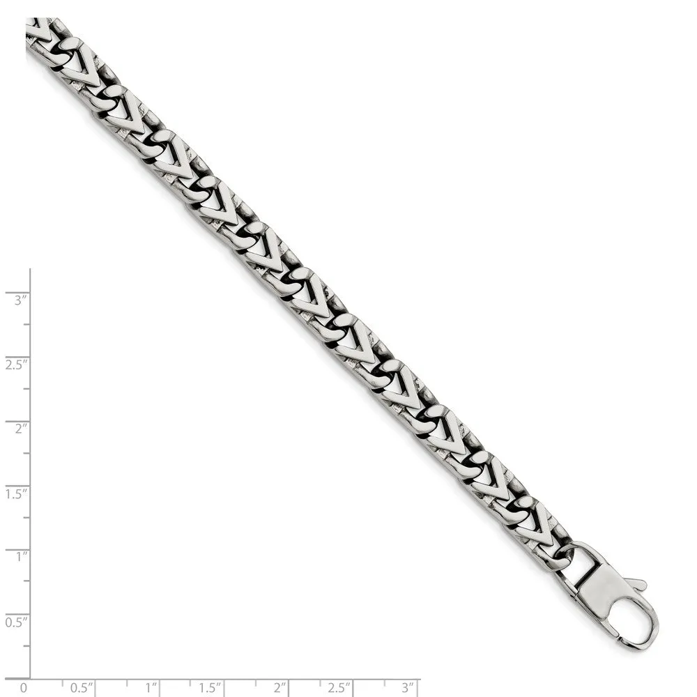 Stainless Steel Polished 8mm Bracelet