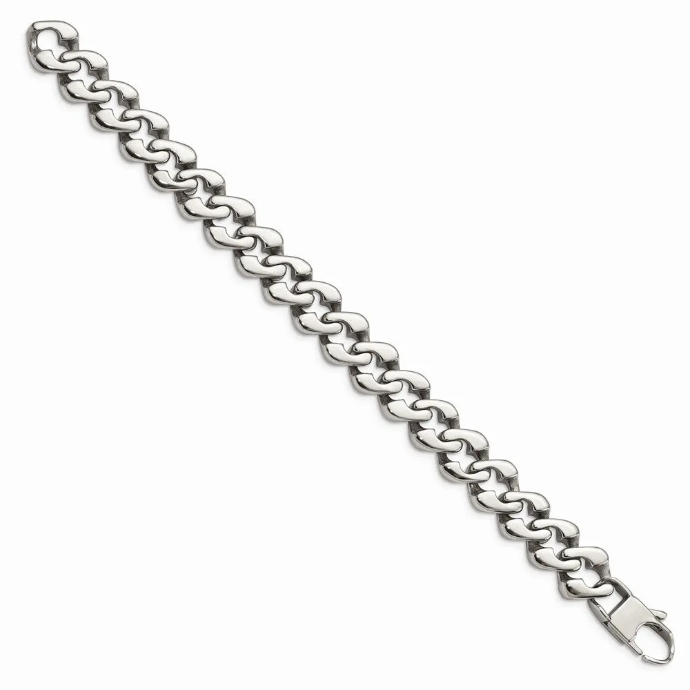 Stainless Steel Polished Link Bracelet