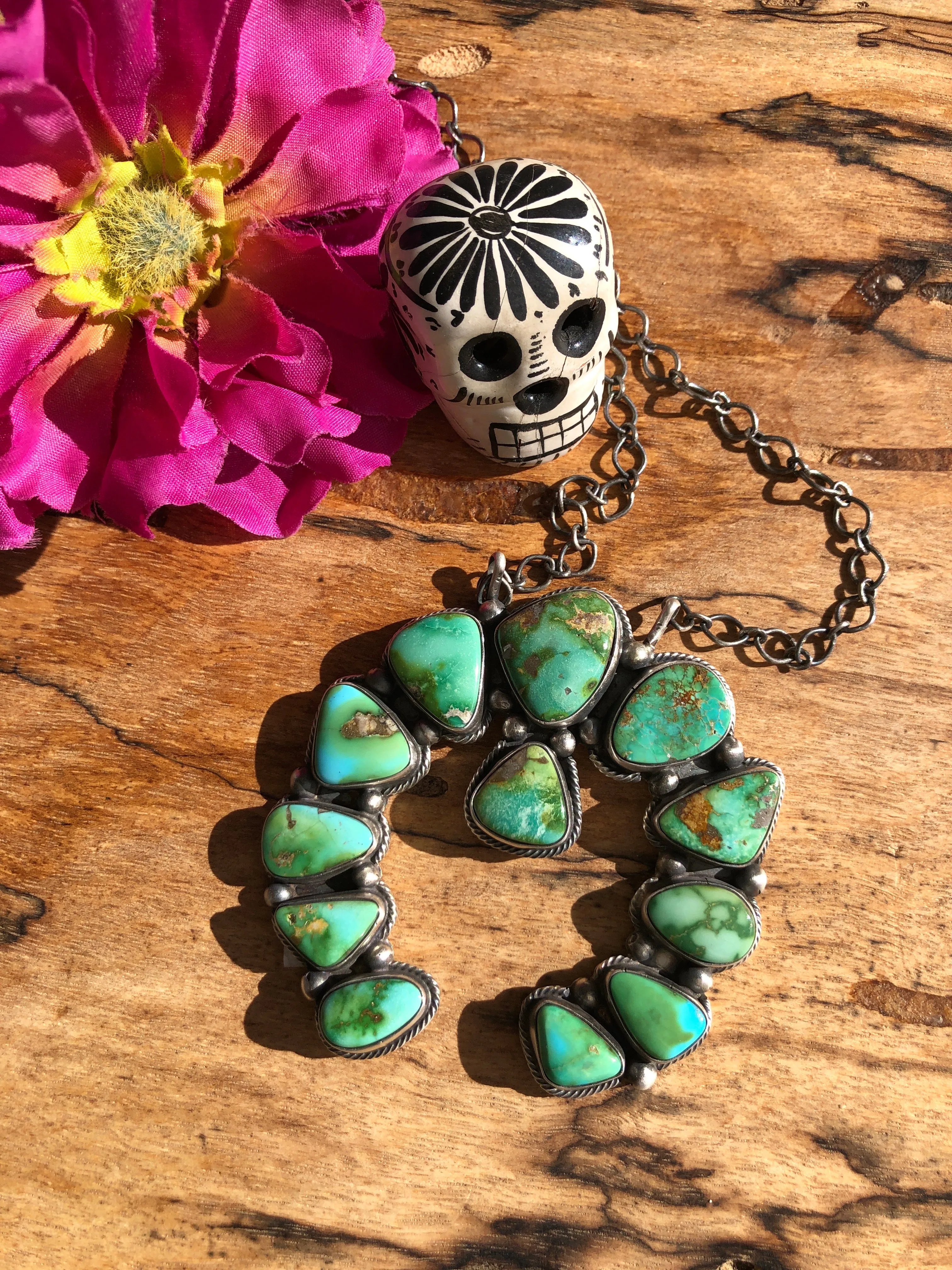 “Statement” 12 Stone Naja Necklace