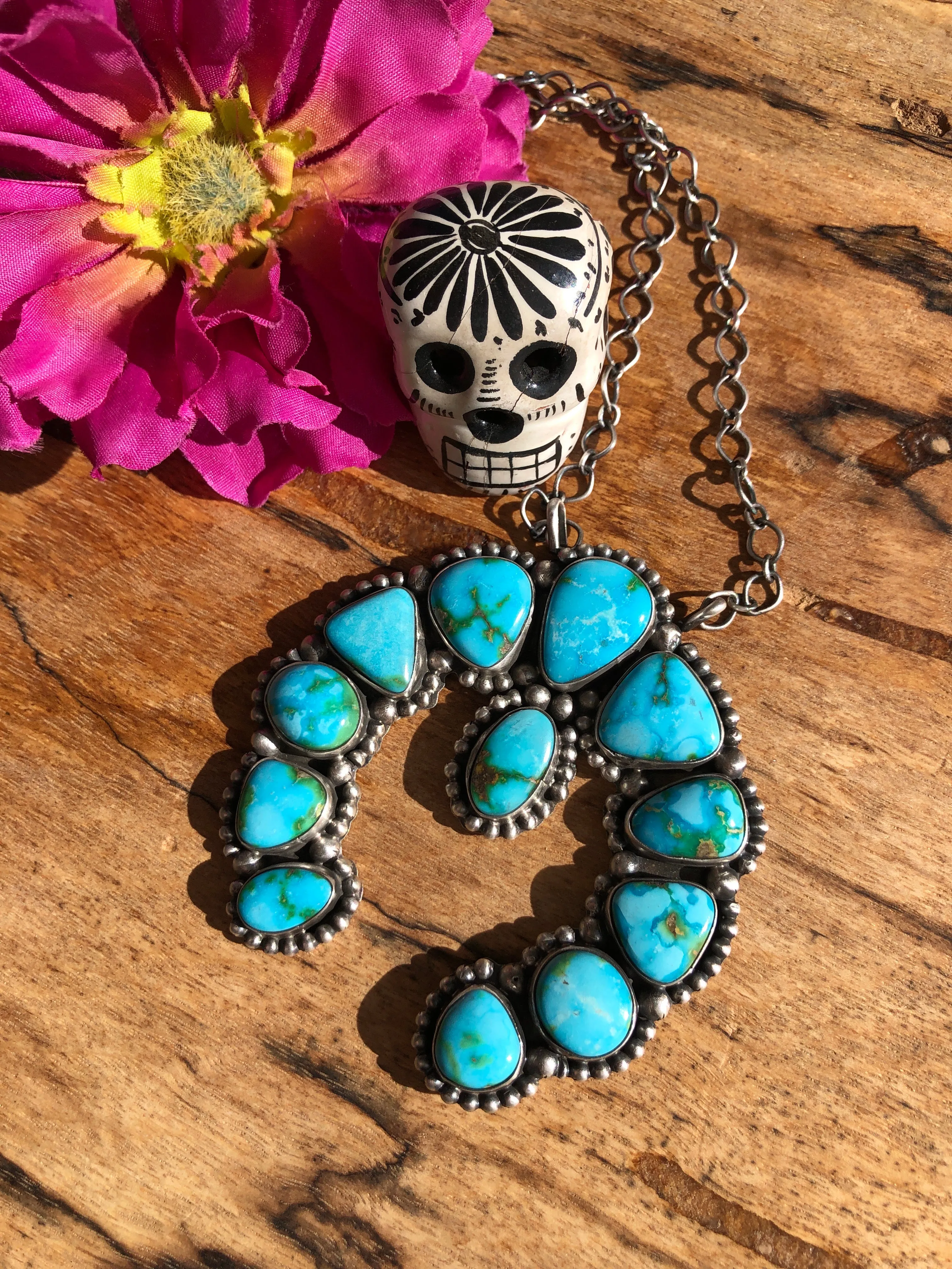 “Statement” 12 Stone Naja Necklace