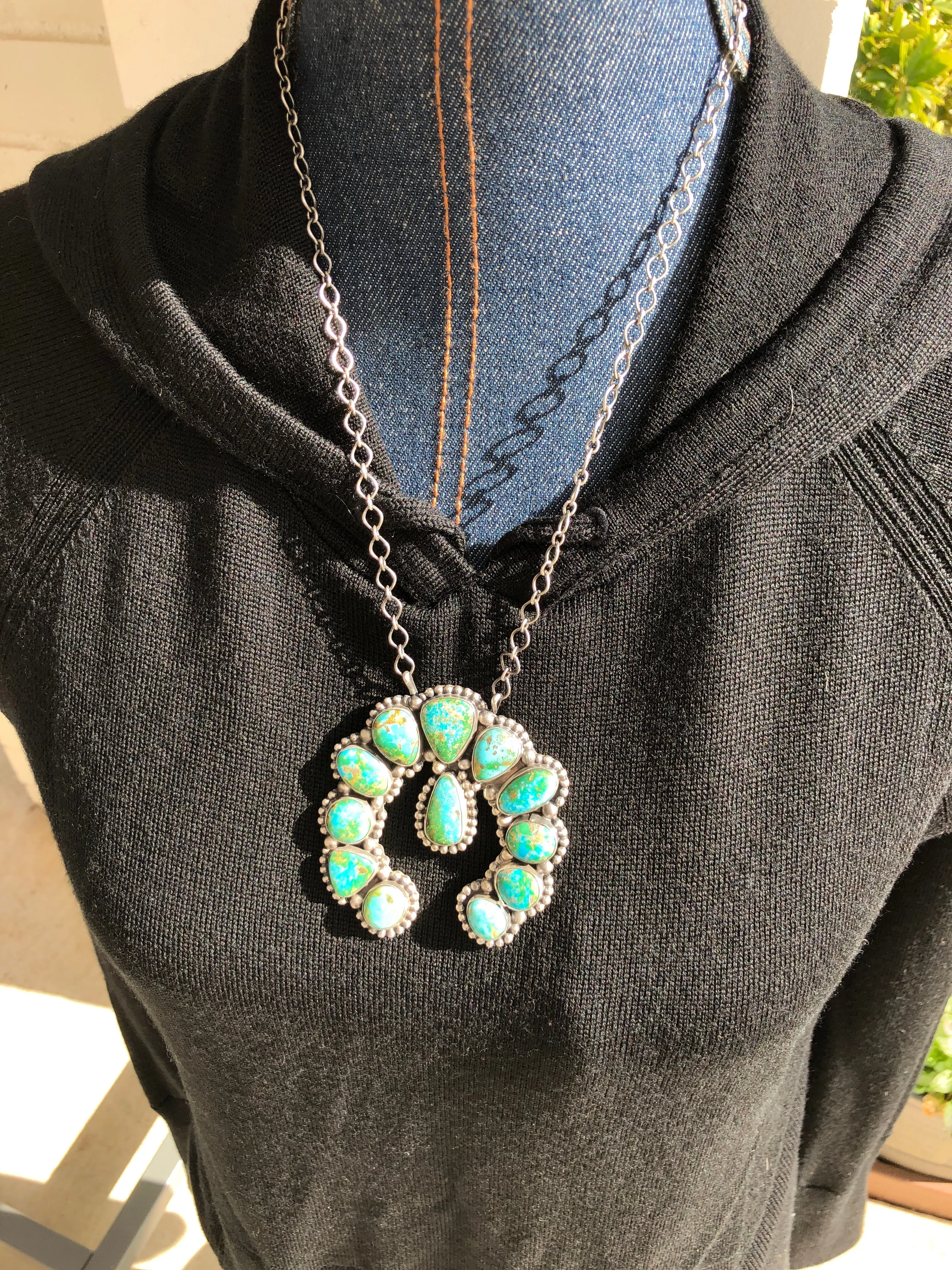 “Statement” 12 Stone Naja Necklace