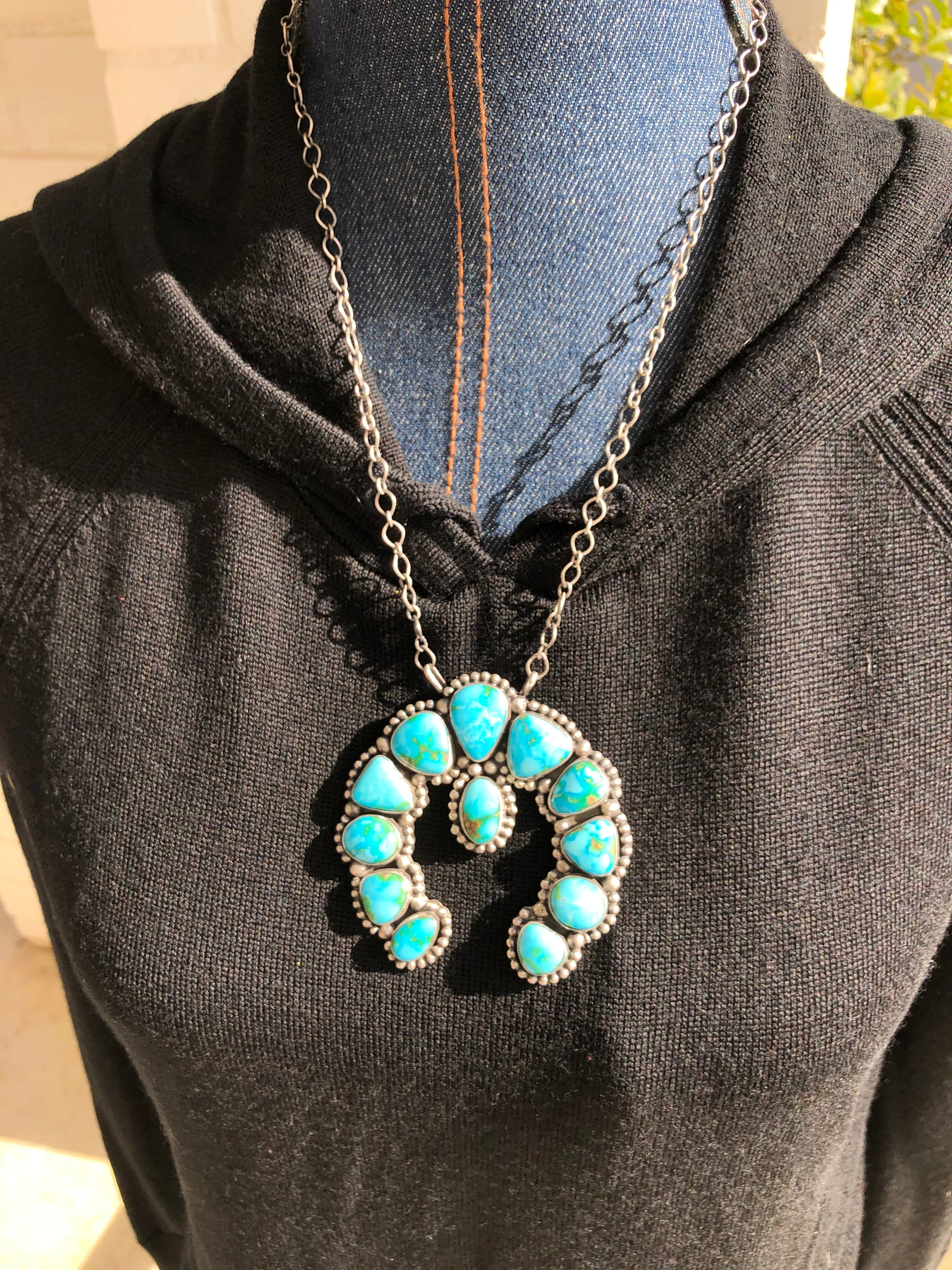 “Statement” 12 Stone Naja Necklace
