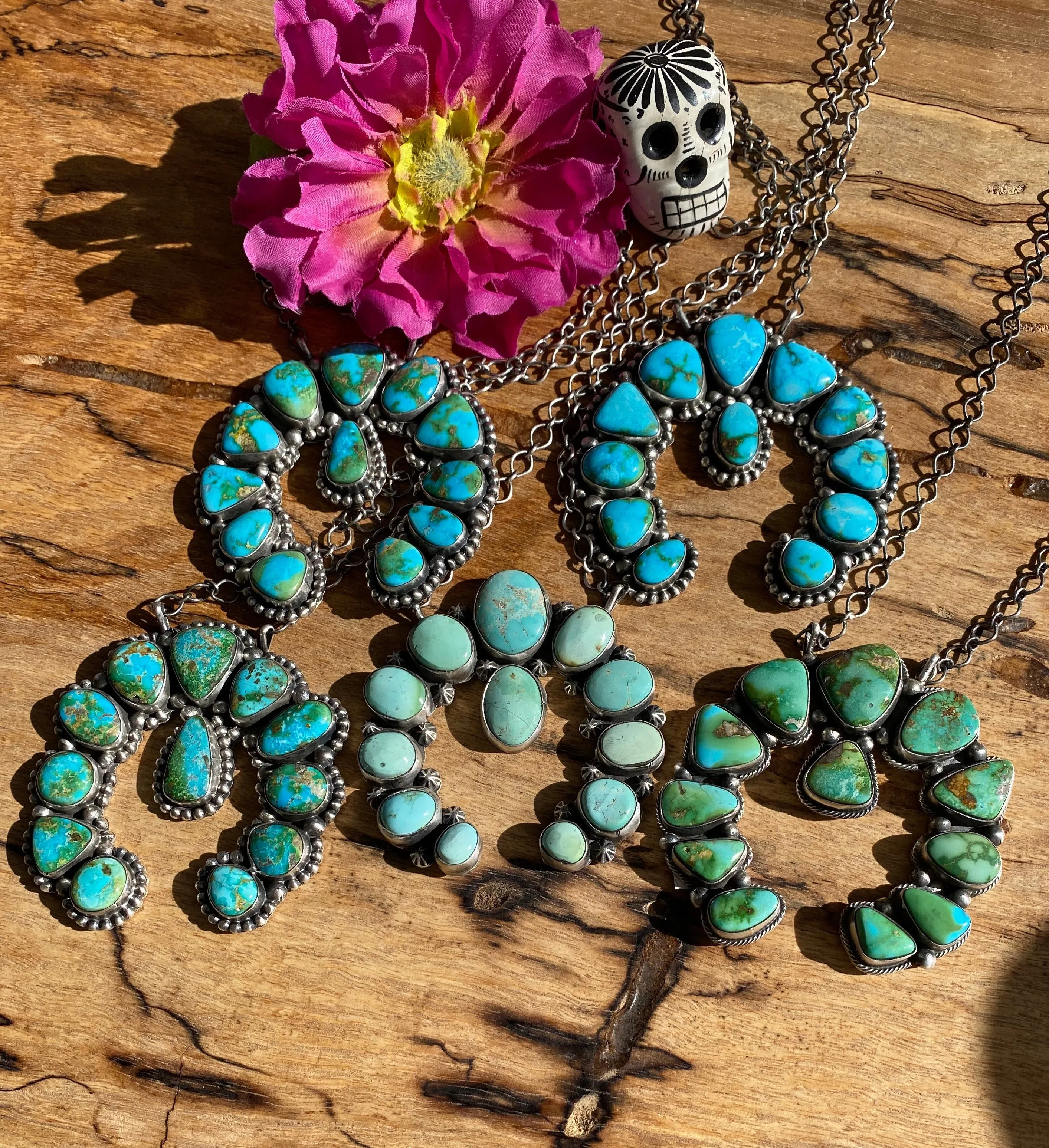 “Statement” 12 Stone Naja Necklace