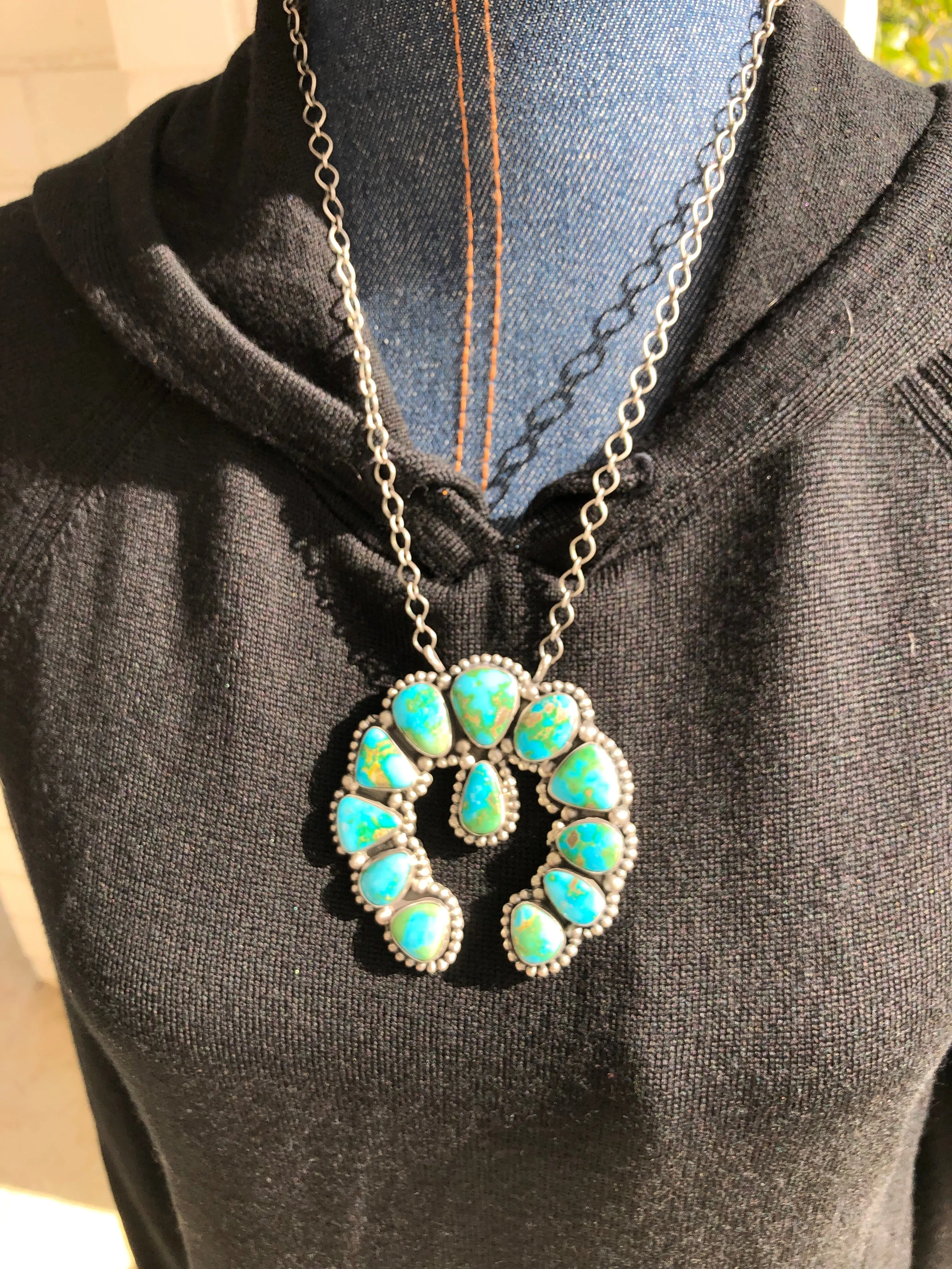 “Statement” 12 Stone Naja Necklace