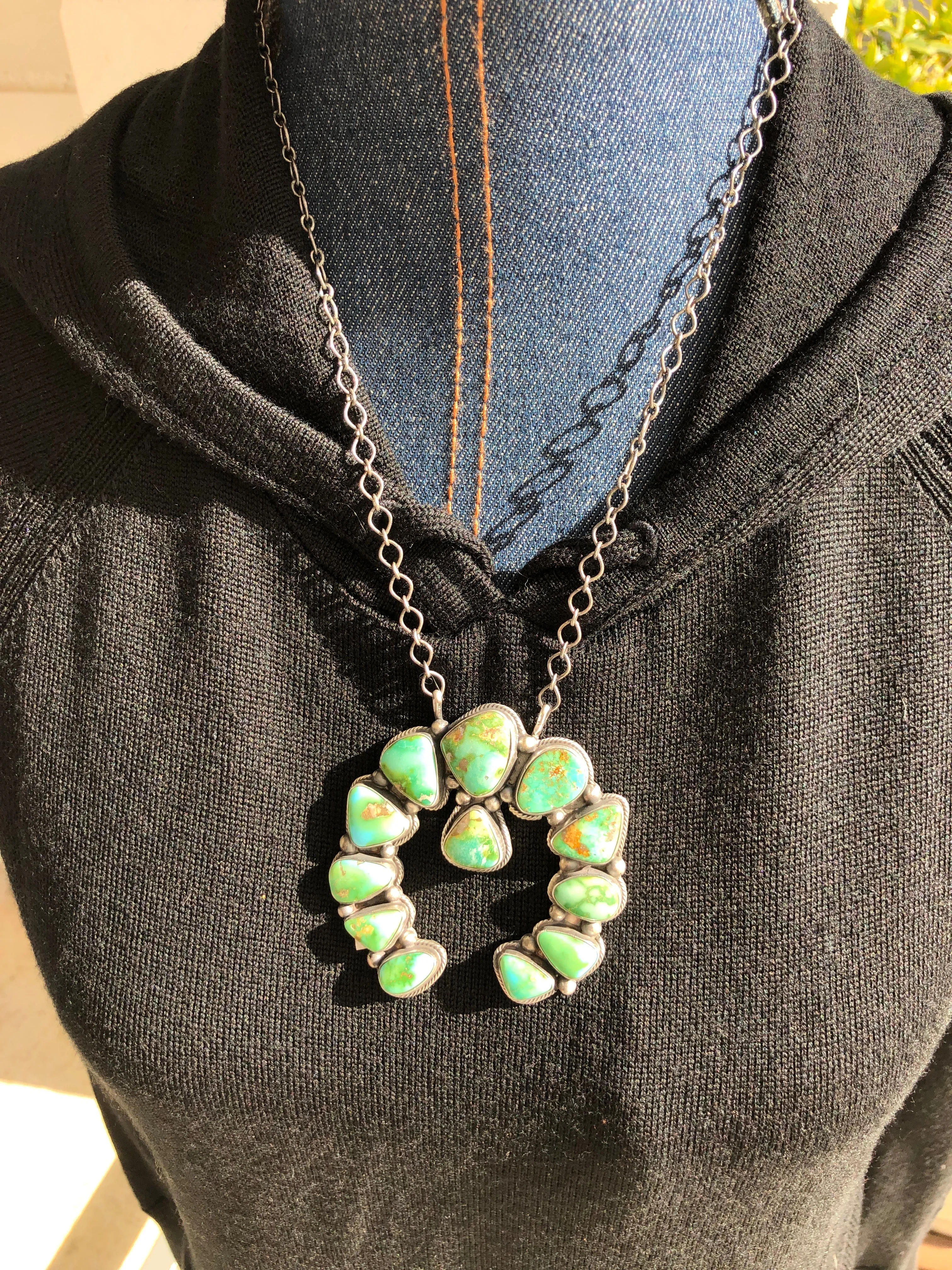 “Statement” 12 Stone Naja Necklace