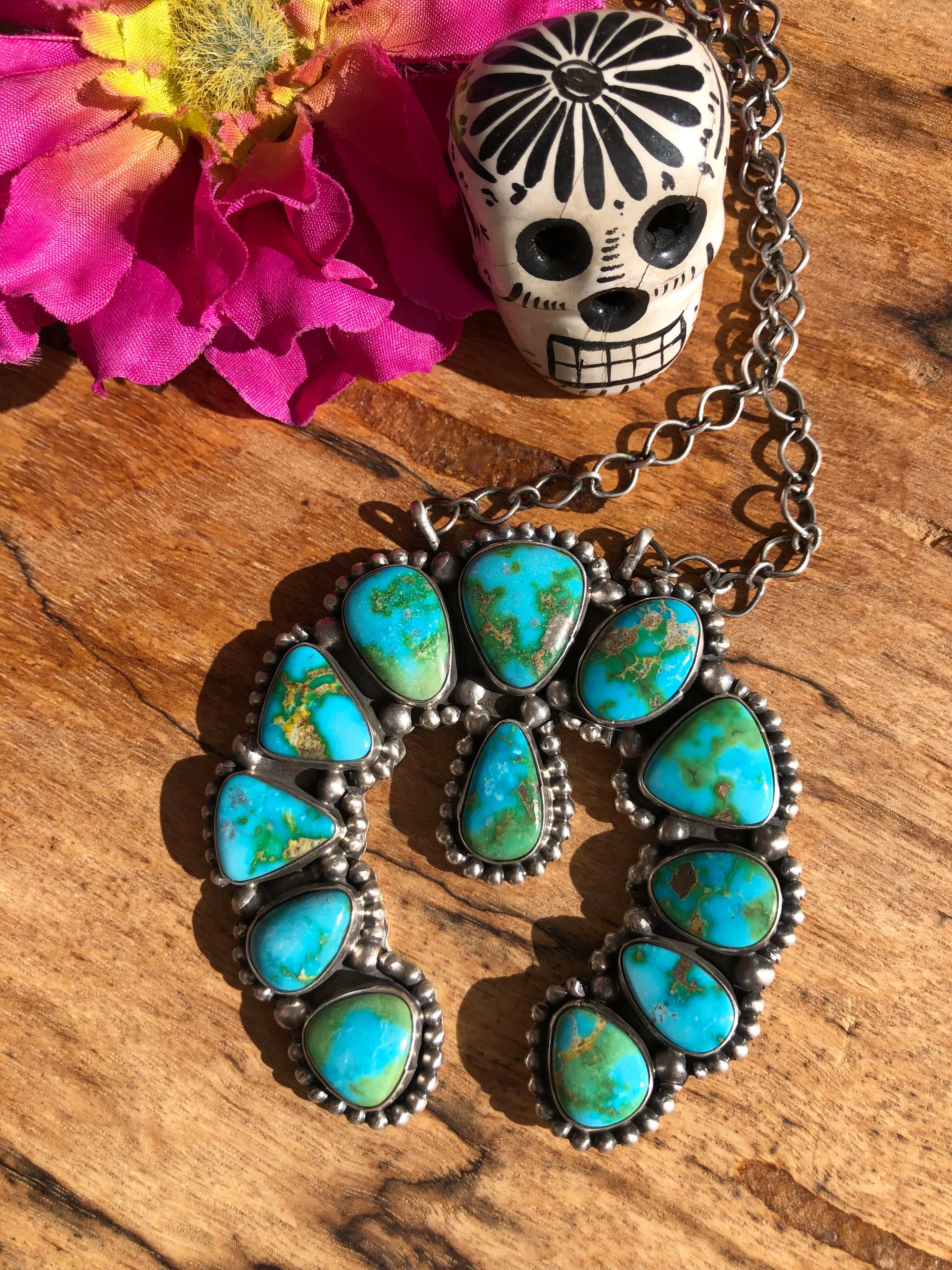 “Statement” 12 Stone Naja Necklace