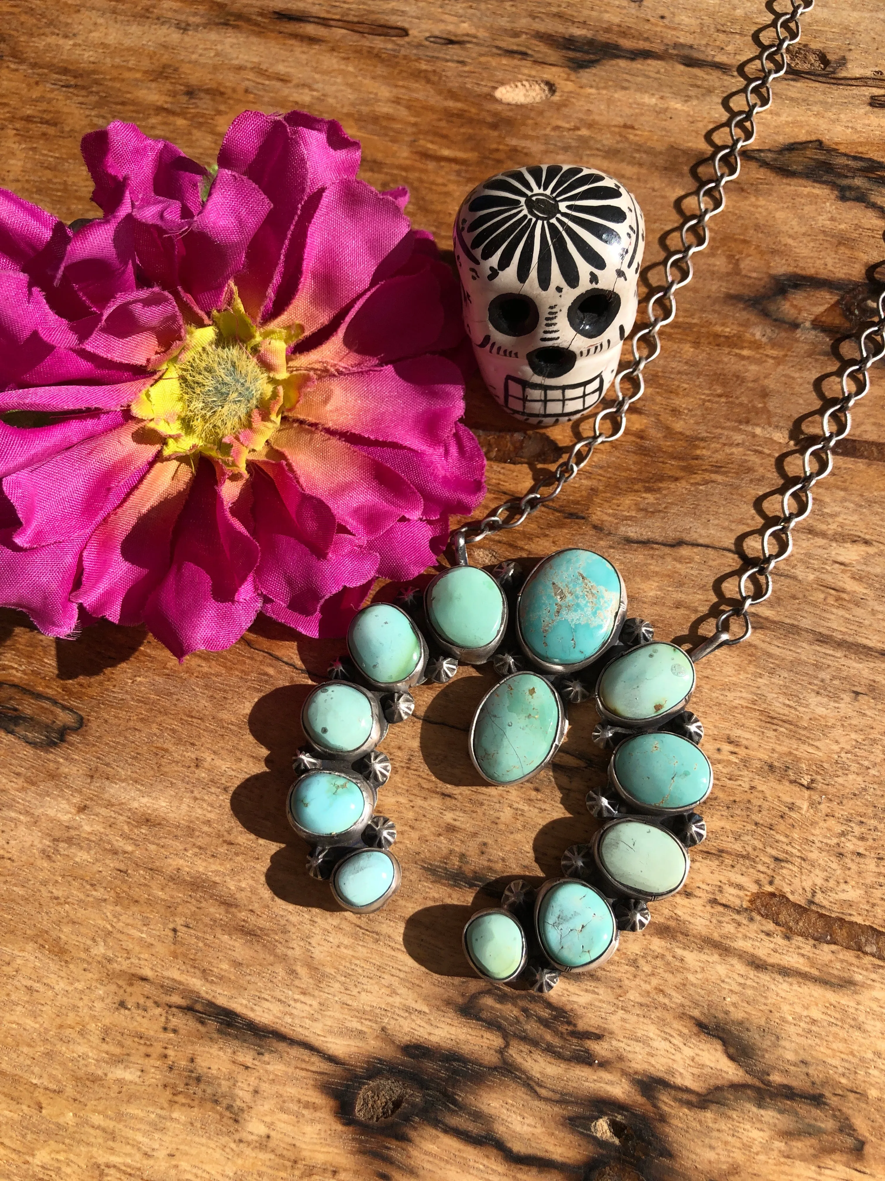 “Statement” 12 Stone Naja Necklace