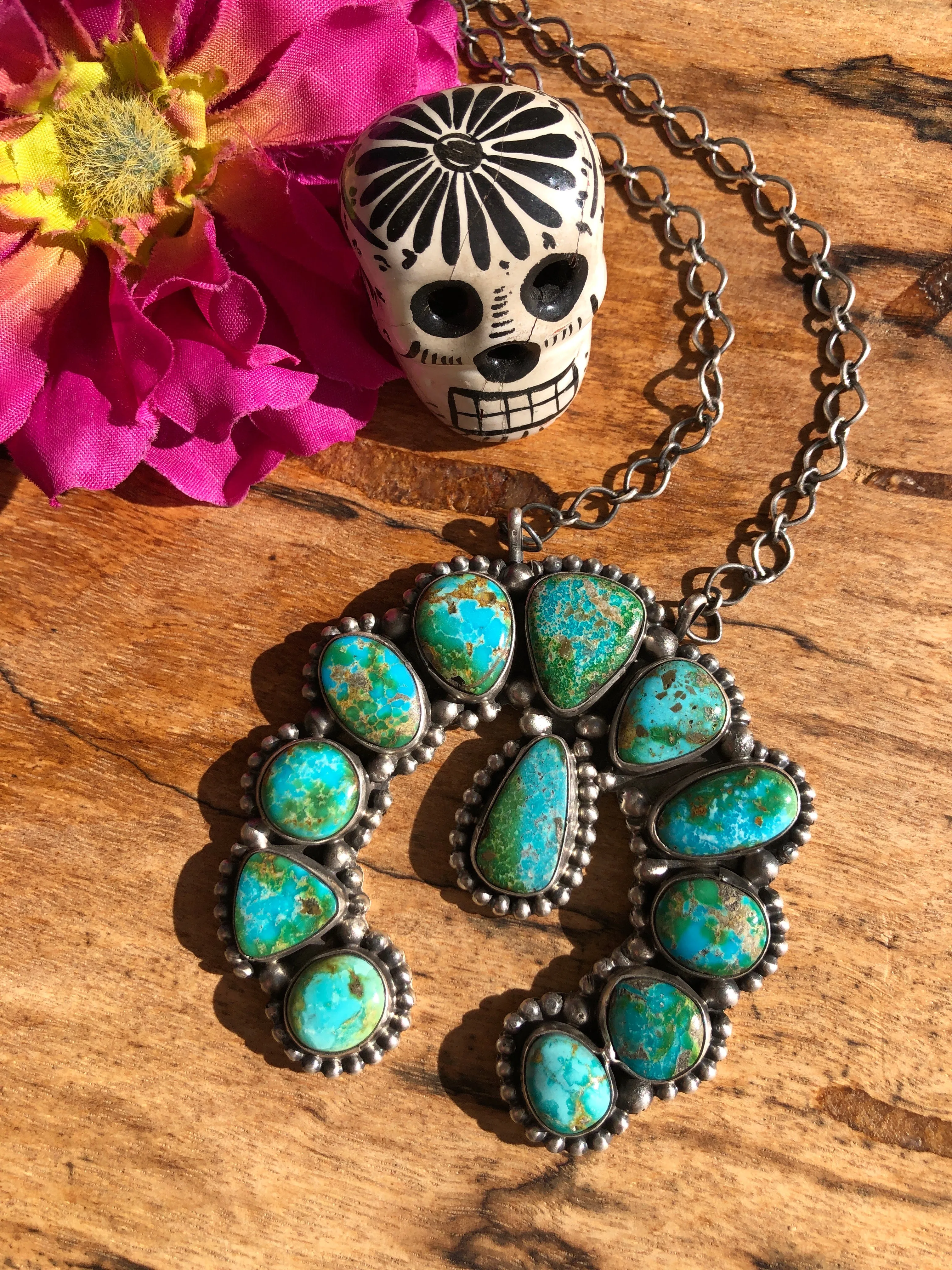 “Statement” 12 Stone Naja Necklace