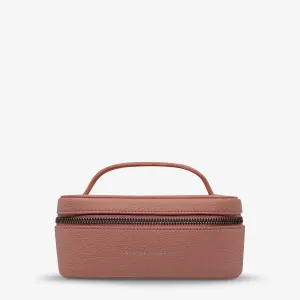Status Anxiety 'Shining Armour' Jewellery Case - Dusty Rose