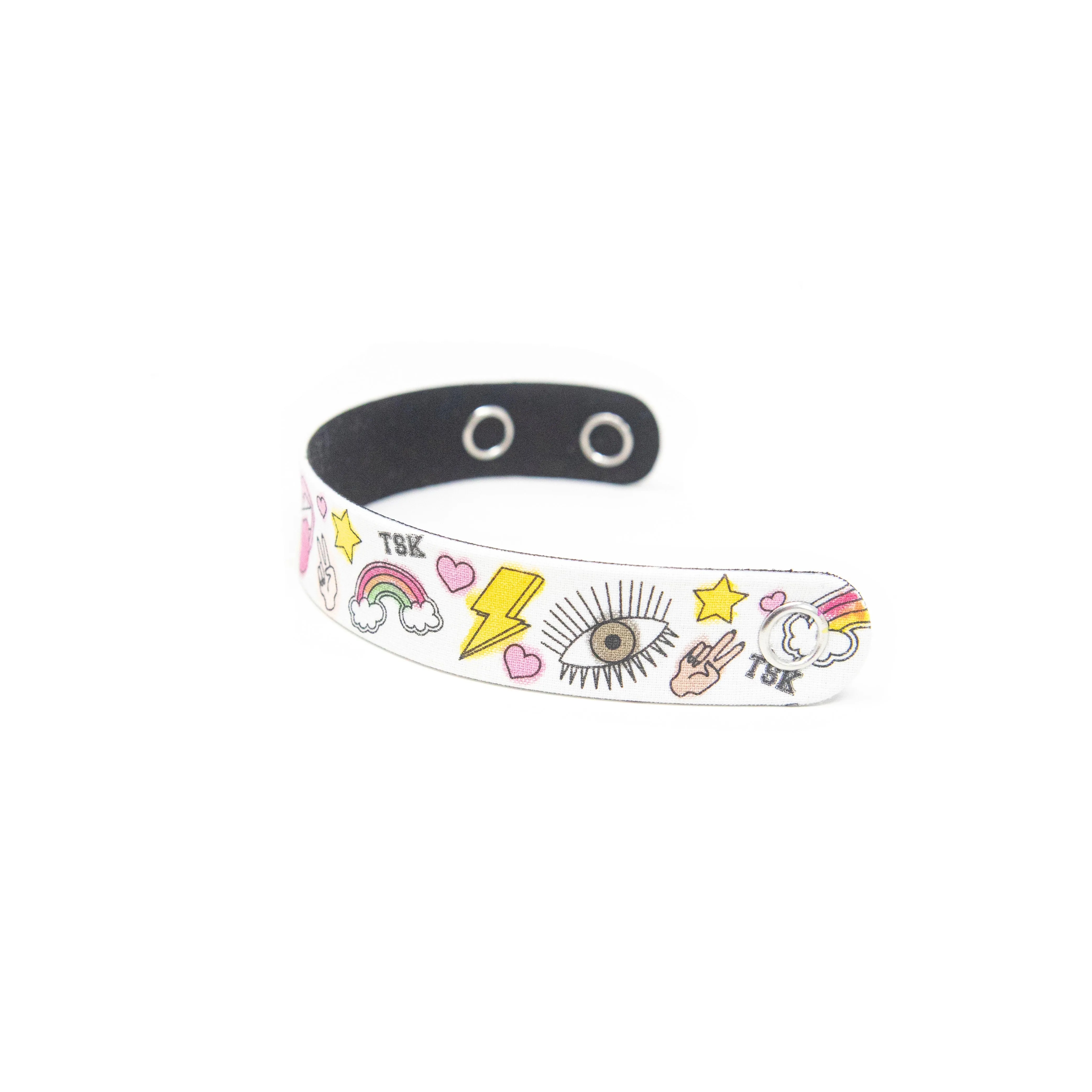 The Sis Kiss Color Me Headband and Bracelet