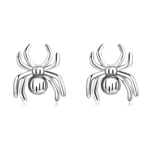 Vintage Eight-Legged Spider Stud Earrings