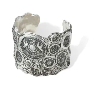 Wide Multi Talisman Cuff